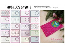 Stickserie ITH - Mug Rugs Basic 3